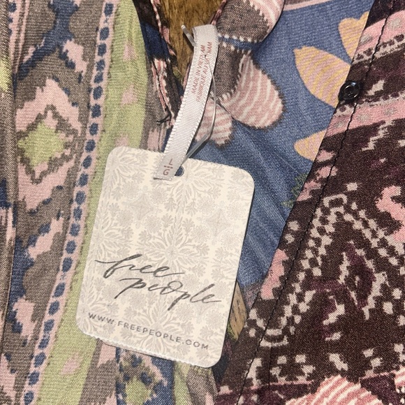 NWT FREE PEOPLE TIED TO YOU TANK TOP - Picture 6 of 6